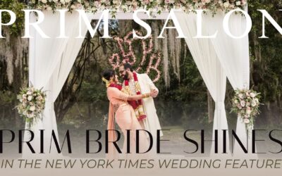PRIM Bride Shines in The New York Times Wedding Feature